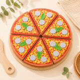 Crea tu pizza Montessori – Cocina Creativa con Ingredientes de Madera