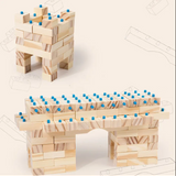 Set de Bloques Montessori - Pequeños Arquitectos