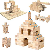 Set de Bloques Montessori - Pequeños Arquitectos