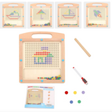 Tablero Magnético Montessori 2 en 1