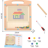 Tablero Magnético Montessori 2 en 1