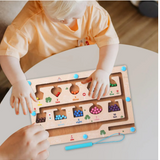 Laberinto Magnético Montessori – Desarrollo de Motricidad Fina y Concentración
