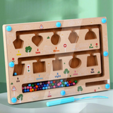 Laberinto Magnético Montessori – Desarrollo de Motricidad Fina y Concentración