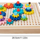 Engranajes de Construccion Montessori – Juego de Ingeniería Temprana