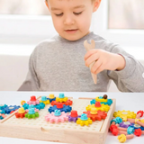 Engranajes de Construccion Montessori – Juego de Ingeniería Temprana