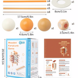 Palitos Locos Montessori – Juego de Concentración y Equilibrio