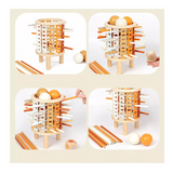 Palitos Locos Montessori – Juego de Concentración y Equilibrio