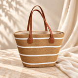 Bolso Caqui Rayado