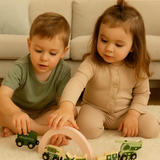 Pack "Encajes & Aventuras  Búho  +  Tren Magnético"