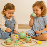 Set de Té Montessori de Madera – Juego Imaginativo y Desarrollo Social