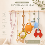 Pack 3 Correas Multiuso de Silicona + Mordedor de Regalo (Copia)