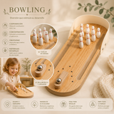 Pack Lúdico: Juego de Hamburguesas + Bowling para desafiar mente y movimiento