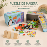 Pack Mini Puzzles Animales: Elige 3, 4 ó 5