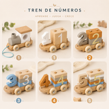 Tren de Madera Número