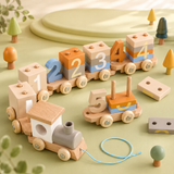 Tren de Madera Número