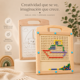 Tablero Magnético Montessori 2 en 1