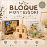 Pack Set de Bloques Montessori más Dulce hora del Té