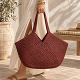 Bolso Paja Marrón