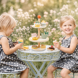 Té y pastelitos Montessori - Juego de Madera para Imaginación y Socialización
