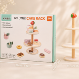 Té y pastelitos Montessori - Juego de Madera para Imaginación y Socialización
