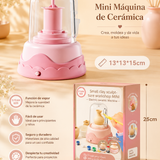 Torno de Alfarería para Niños – Kit Creativo Montessori con Herramientas y Pinturas