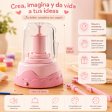 Torno de Alfarería para Niños – Kit Creativo Montessori con Herramientas y Pinturas