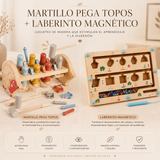 Pack Martillo Pega Topos + Laberinto Magnético