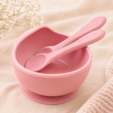 Pack Mamá PRO: Babero + Plato + Bowl + Cubiertos + Vaso Antiderrame + Mordedor de Frutas de Regalo