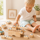 Set de Bloques Montessori - Pequeños Arquitectos