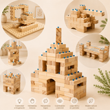 Set de Bloques Montessori - Pequeños Arquitectos