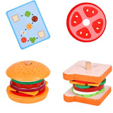 2x1 En Patrones de Hamburguesas Montessori