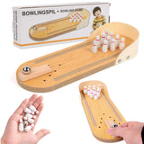 Mini Juego de Bowling  de Madera