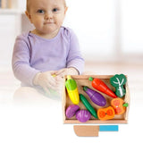 Set de Comidas Montessori – Comida de Madera para la Tiendita